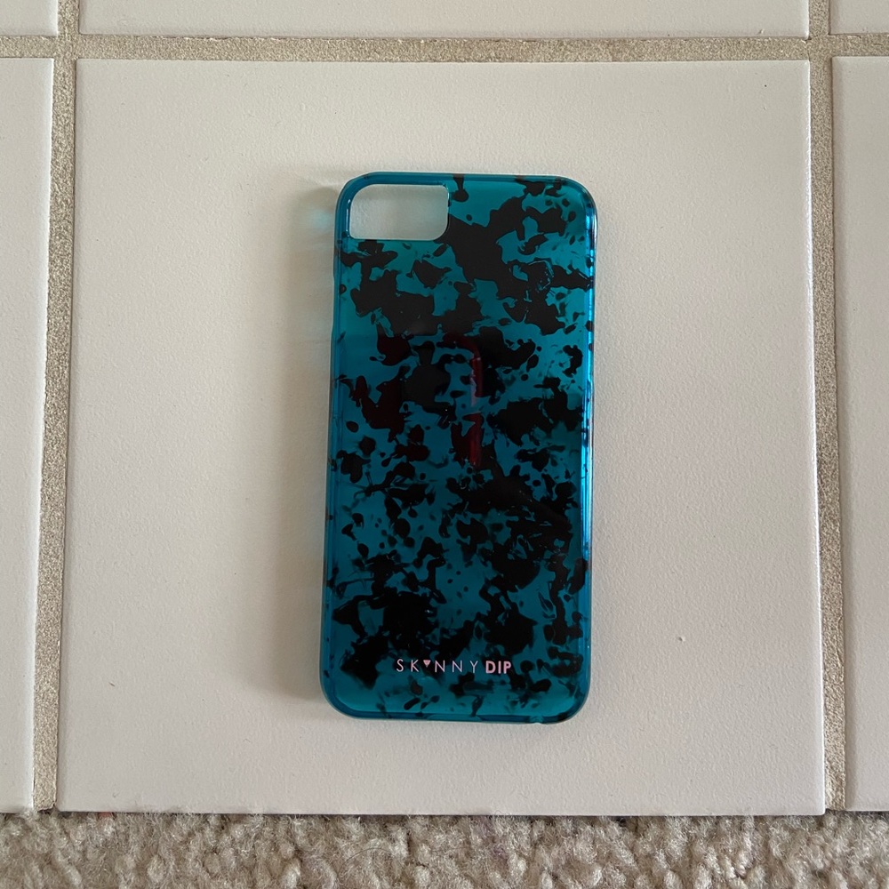 Skinnydip Blue Tortoise Shell iphone 6s Case
